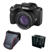 KODAK Pixpro Astro Zoom AZ426 - Digitální fotoaparát typu Bridge, 42x optický zoom, 24mm širokoúhlý záběr, 20 Mpx, 3 LCD, Full H